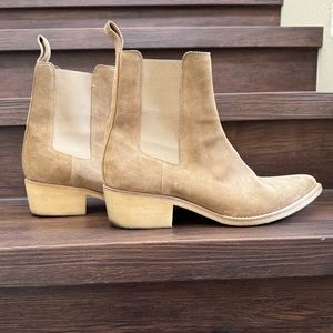 Amiri mens suede ankle boot